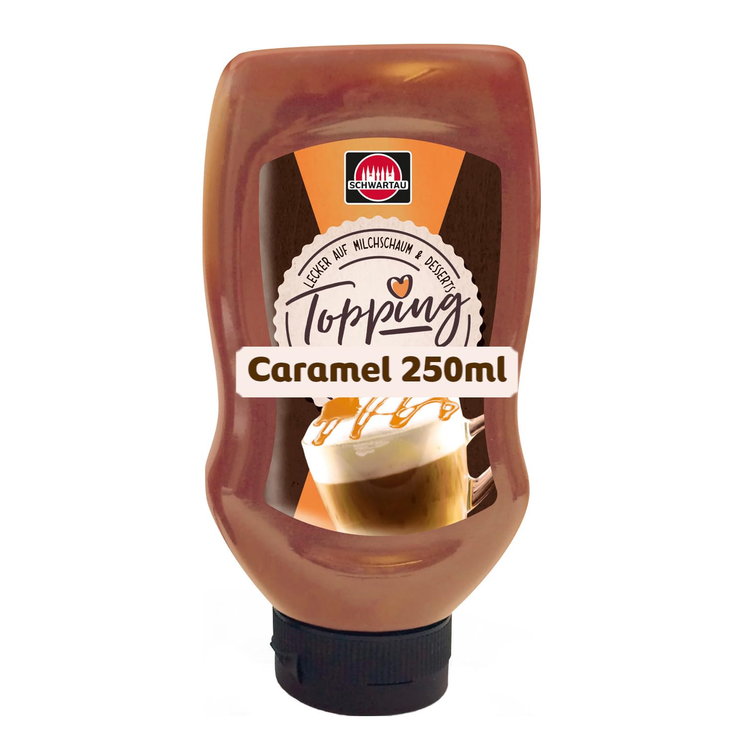schwartau-coffee-shop-caramel-topping-kaffee-topping-250-ml image 1