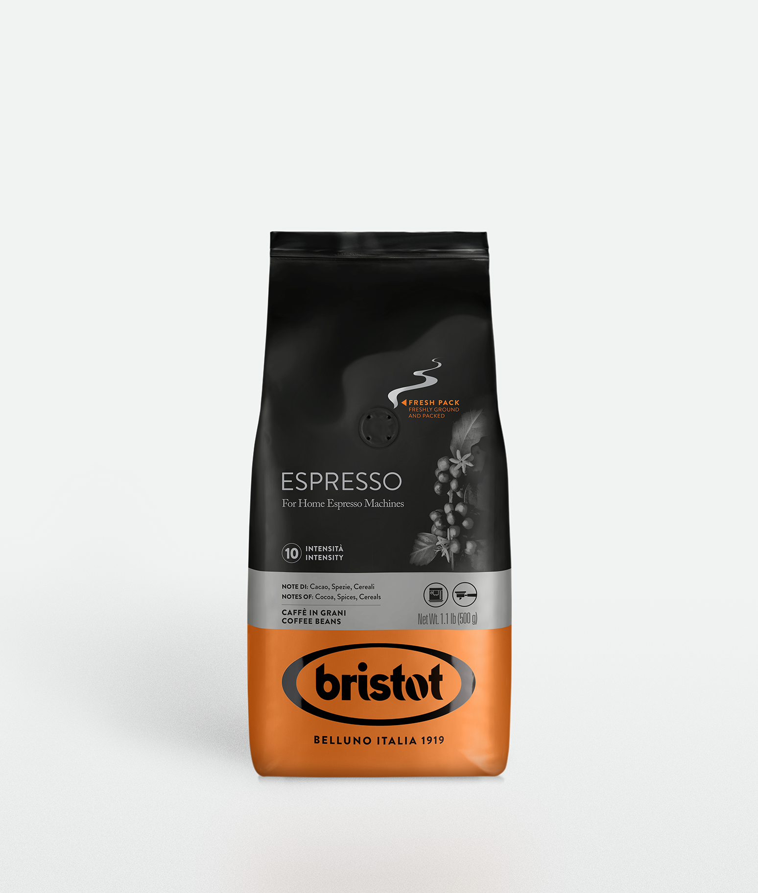 bristot-espresso-kaffeebohnen-ganze-bohne image 1