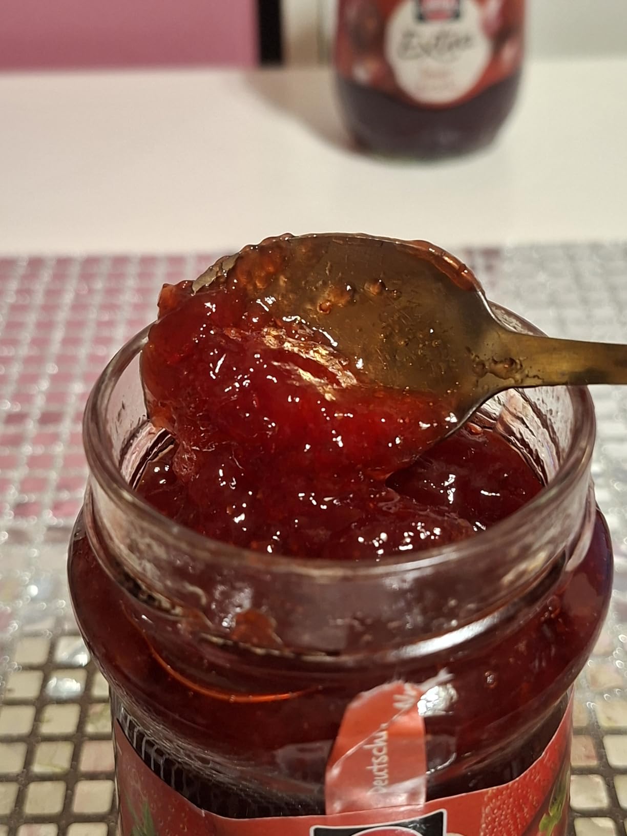 Sehr gute Erdbeermarmelade