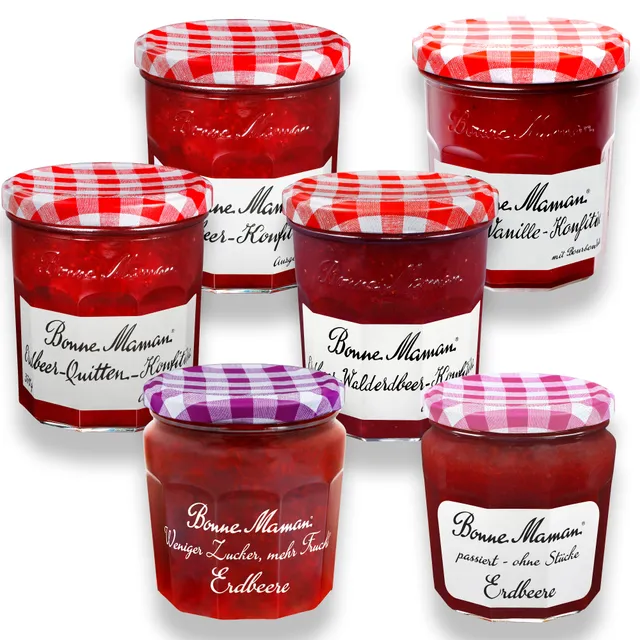 bonne-maman-erdbeer-bundle-6er-set-konfit-re-variation image 1