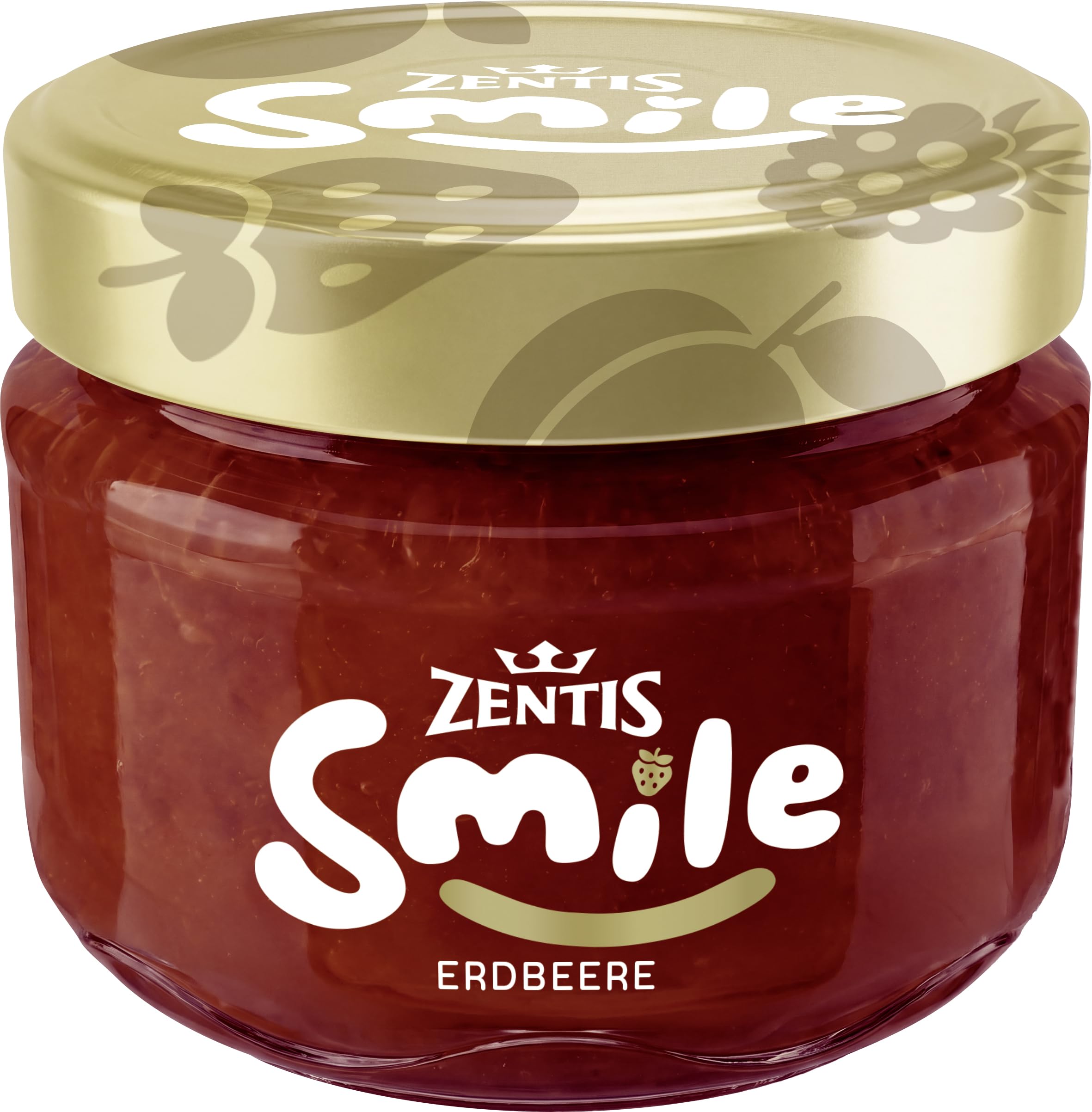 zentis-smile-fruchtaufstrich-erdbeere-230-g-mit-fruchtst-cken image 1
