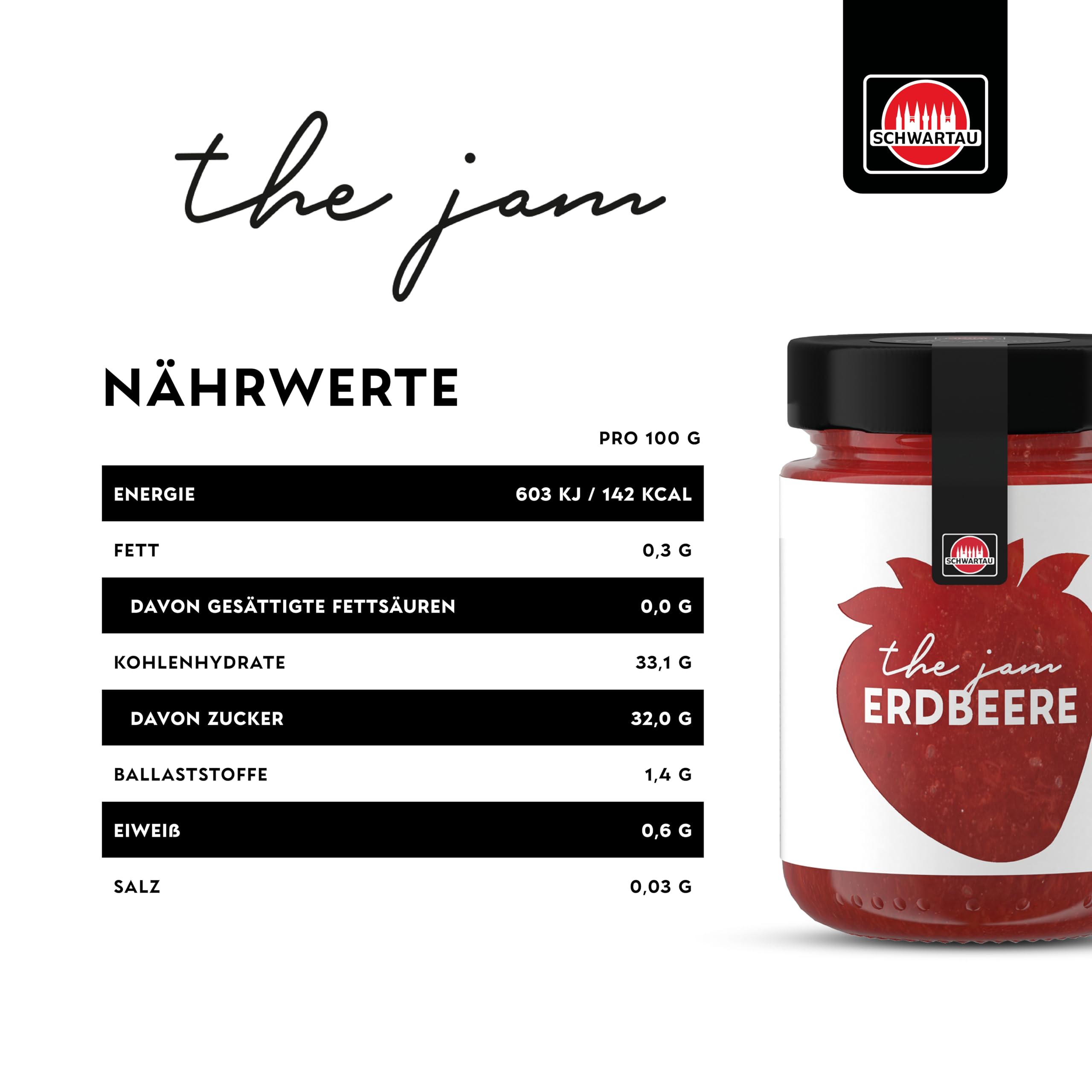 schwartau-the-jam-erdbeere-220-g-premium-konfit-re-mit-60-frucht image 2