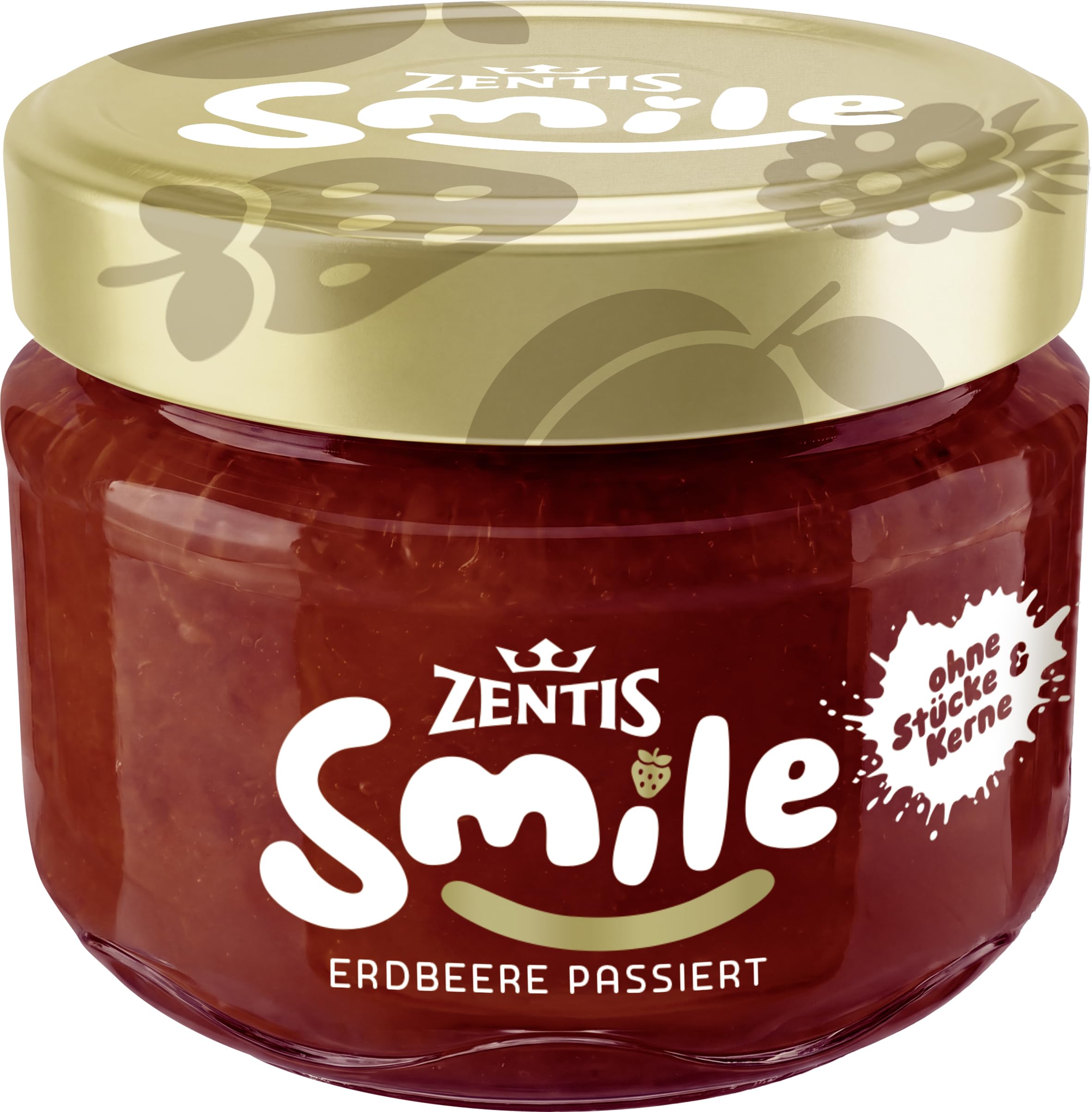 zentis-smile-fruchtaufstrich-erdbeere-fein-passiert-230-g image 1