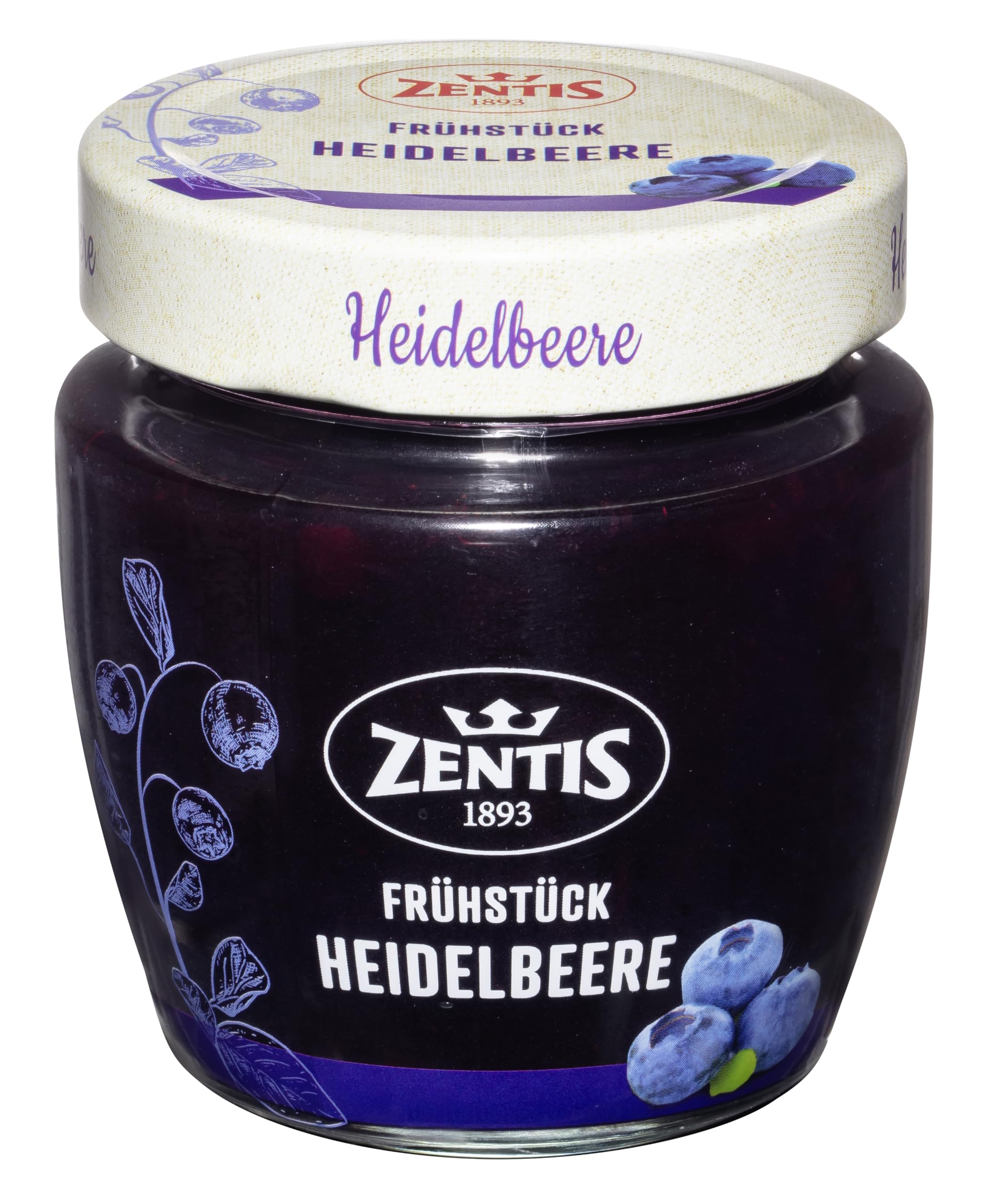 zentis-fr-hst-ck-heidelbeere-brotaufstrich-230g image 1
