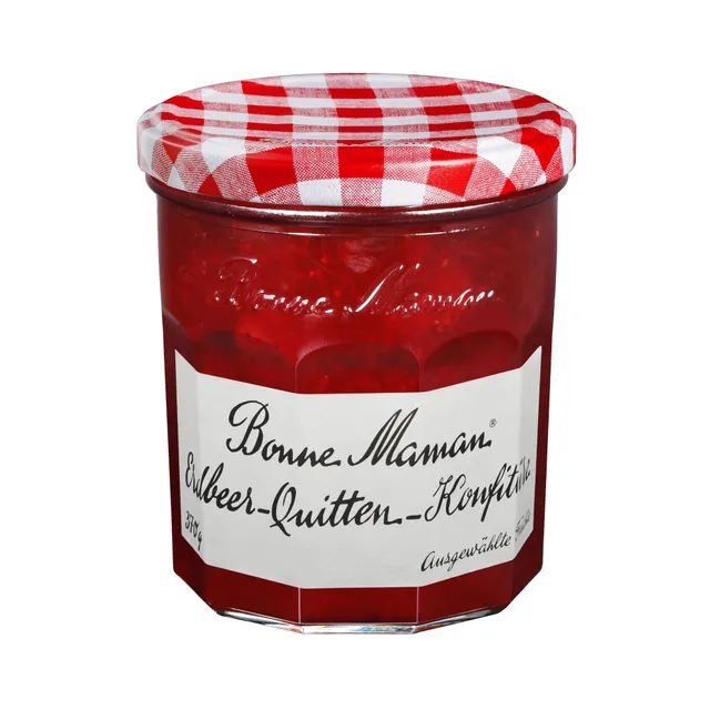 bonne-maman-erdbeer-quitten-konfit-re-370g image 1