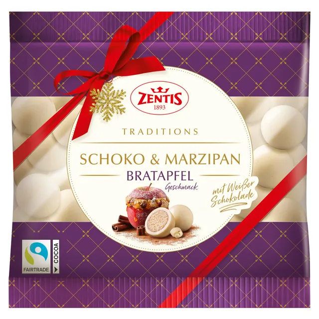 zentis-marzipan-kugeln-schokoliert-typ-bratapfel-100-g image 1