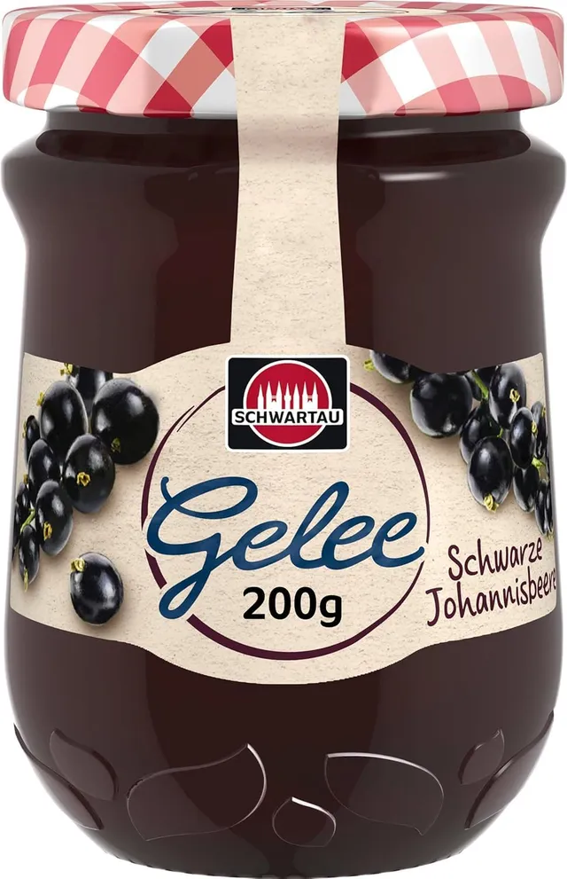 schwartau-gelee-schwarze-johannisbeere-aus-fruchtsaft-200-g image 1