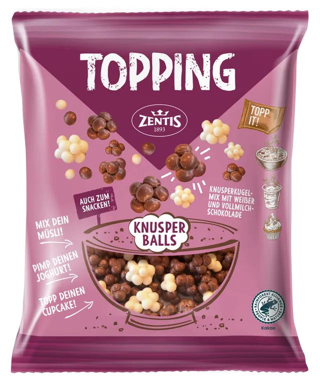 zentis-topping-knusper-balls-wei-e-vollmilchschokolade-100-g image 1