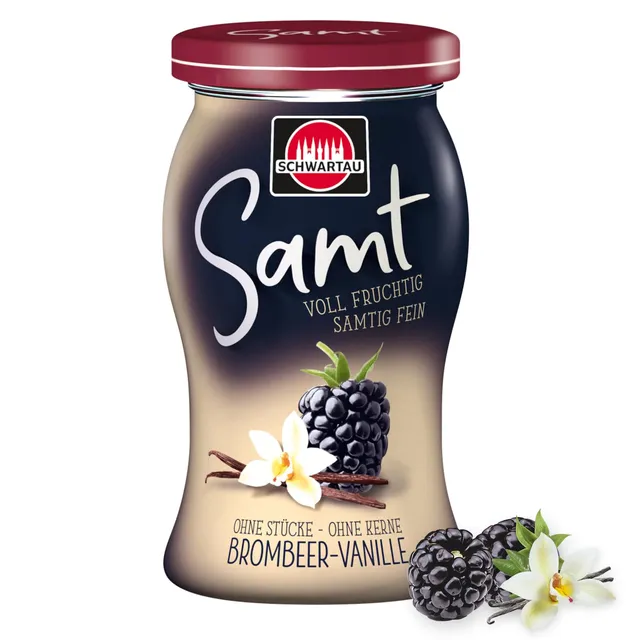 schwartau-samt-brombeere-vanille-fruchtaufstrich-270-g image 1
