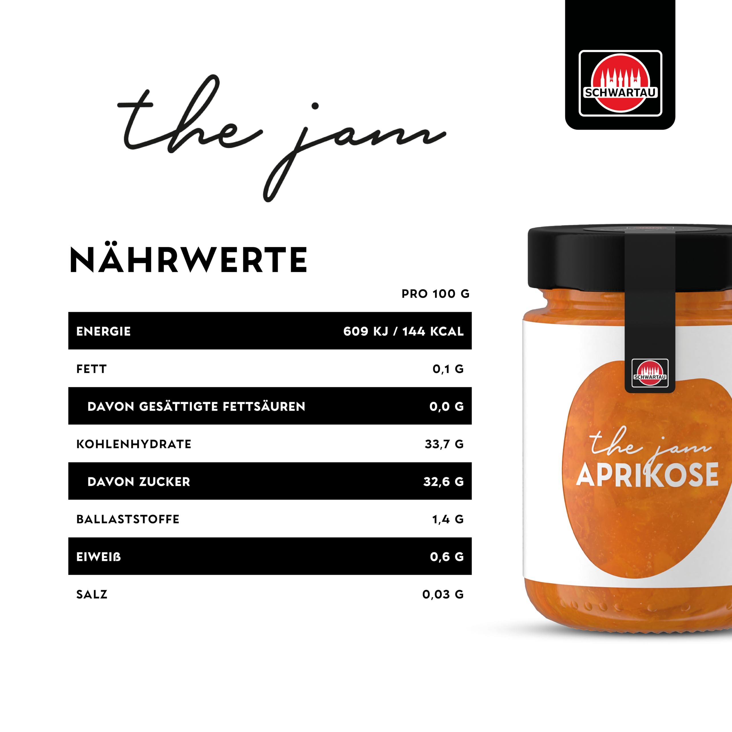 schwartau-the-jam-aprikose-60-frucht-220g image 2