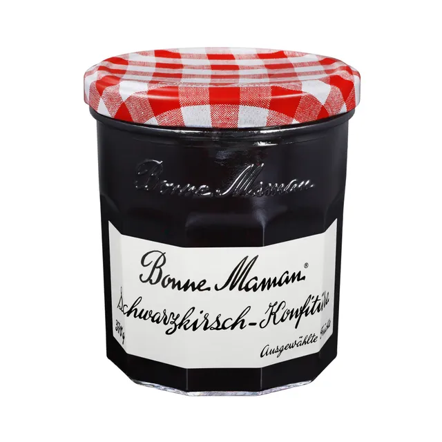 bonne-maman-schwarzkirsch-konfit-re-370g-klassiker image 1