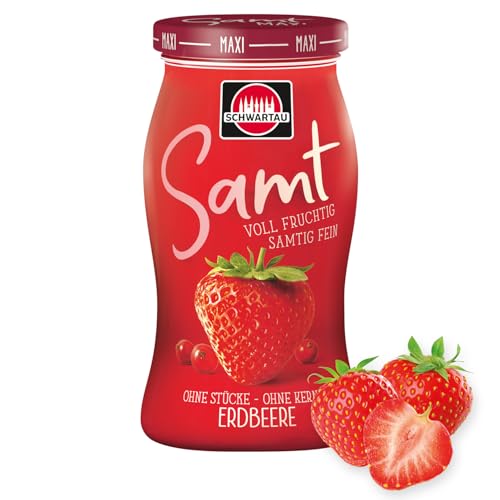 schwartau-samt-erdbeere-fruchtaufstrich-familienglas-465g-ohne-st-cke-kerne image 4