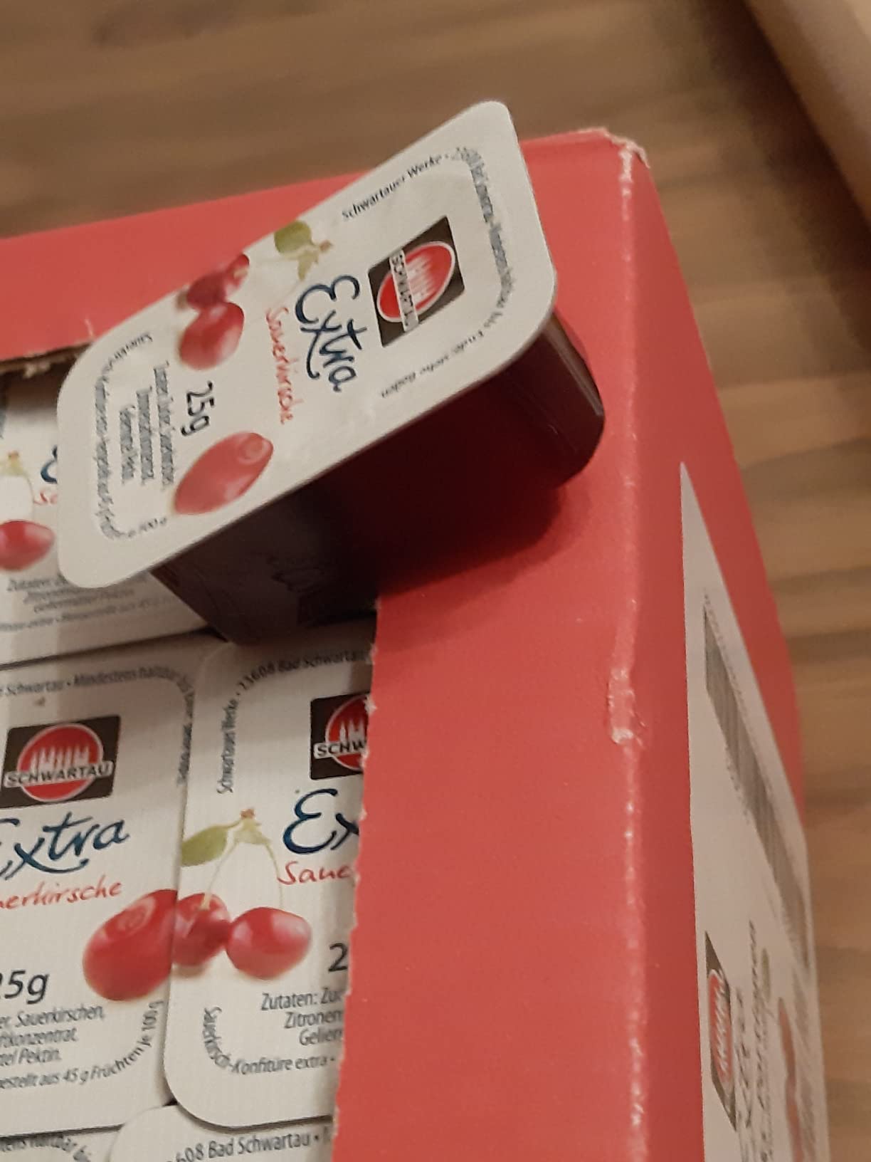 Lecker, aber viel Verpackung