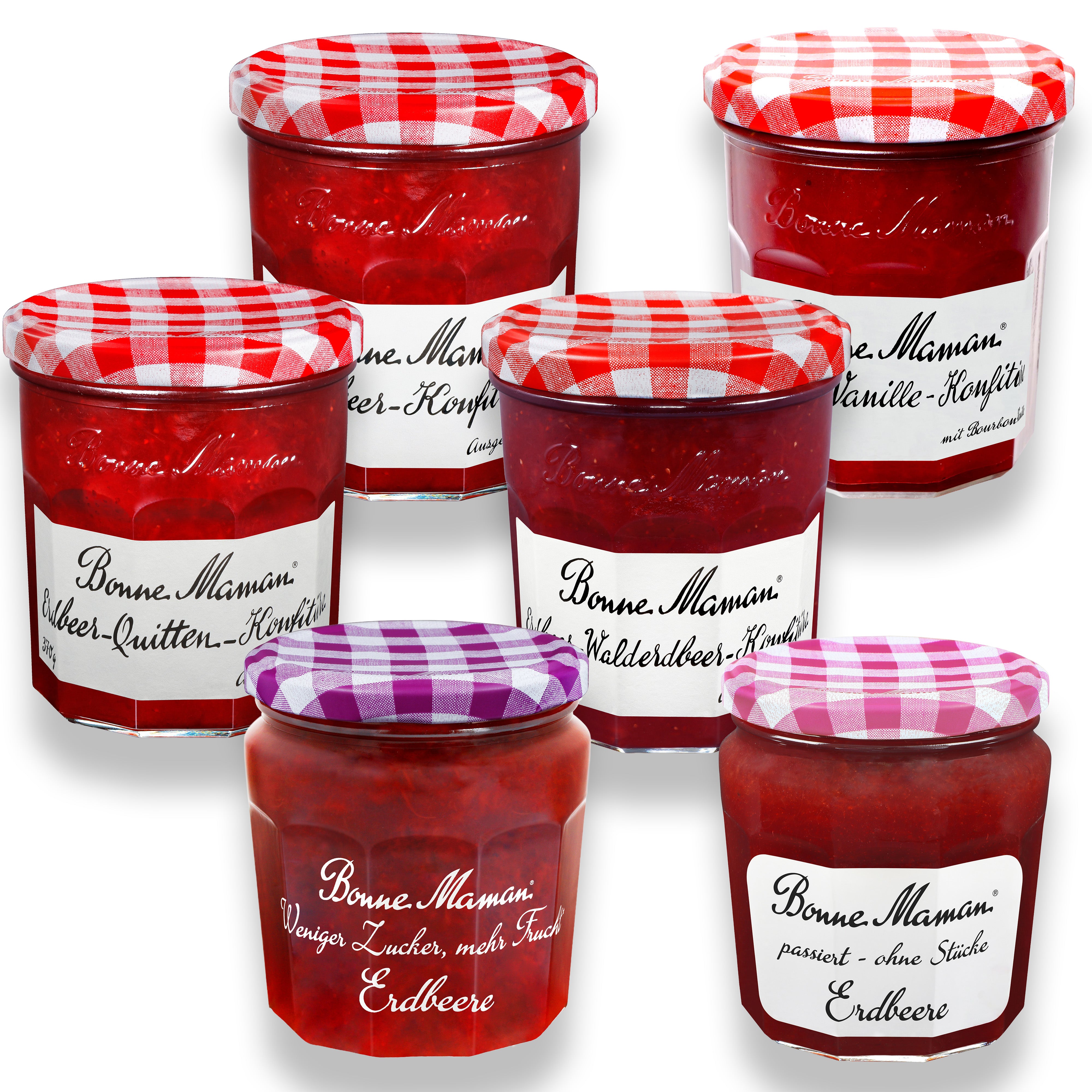 bonne-maman-erdbeer-bundle-6er-set-konfit-re-variation image 1