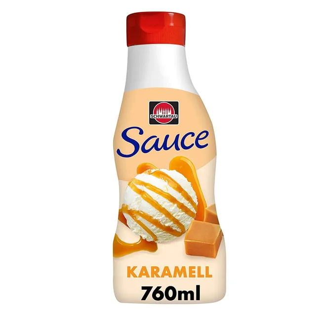 schwartau-dessert-sauce-caramel-760-ml-squeeze-flasche image 1