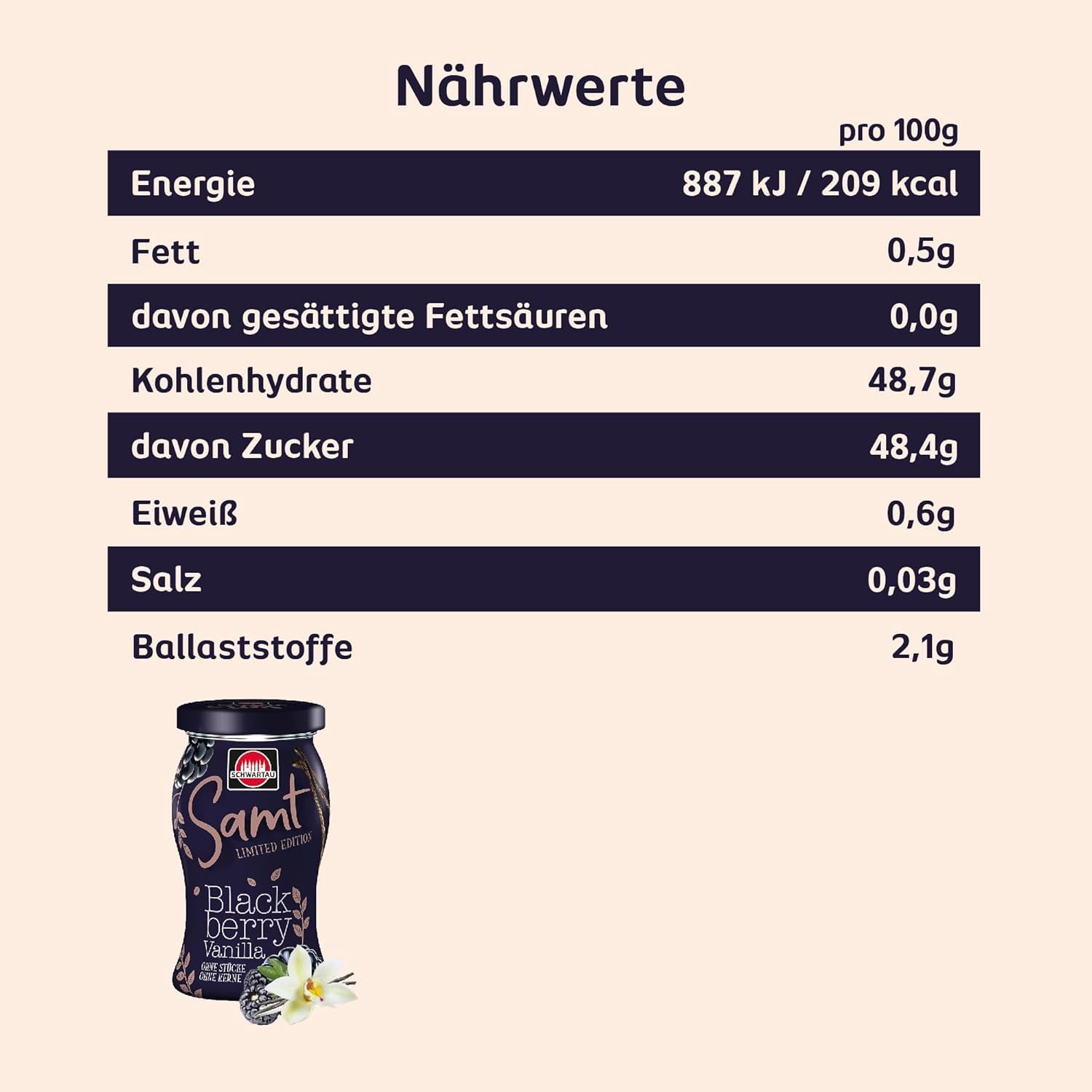 schwartau-samt-brombeere-vanille-fruchtaufstrich-270-g image 2