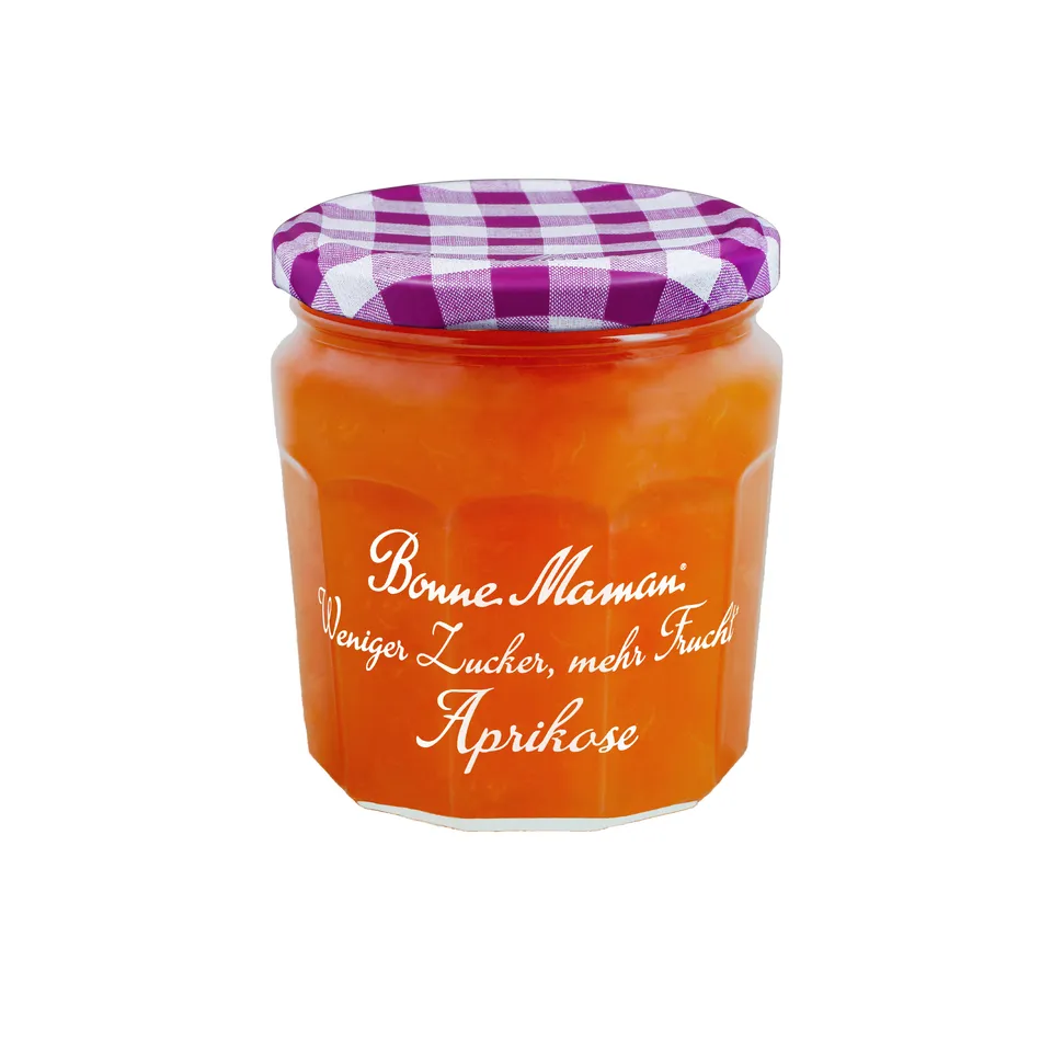 bonne-maman-aprikose-weniger-zucker-mehr-frucht-335g image 1