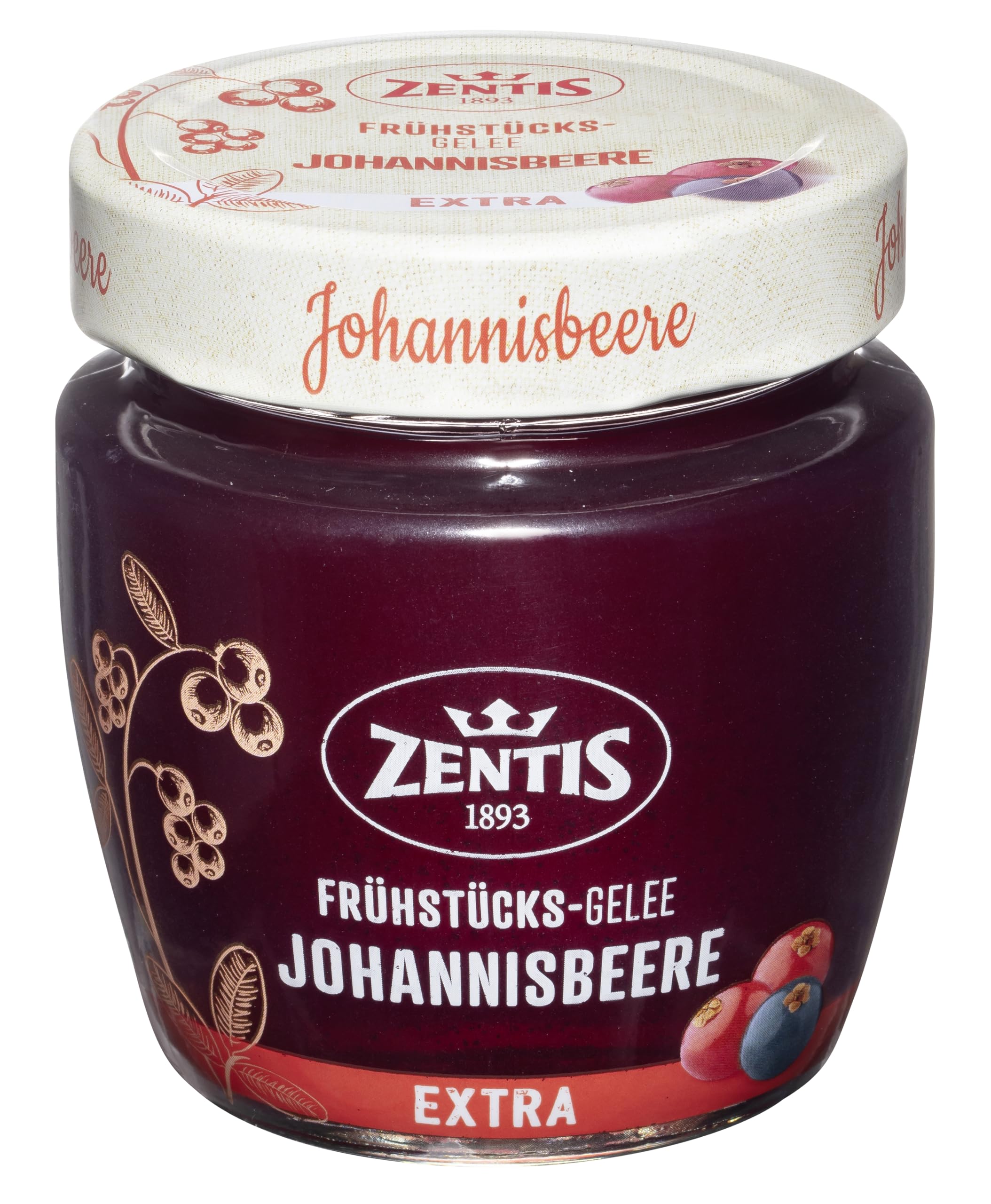 zentis-fr-hst-cks-gelee-extra-rote-johannisbeere-230g image 1