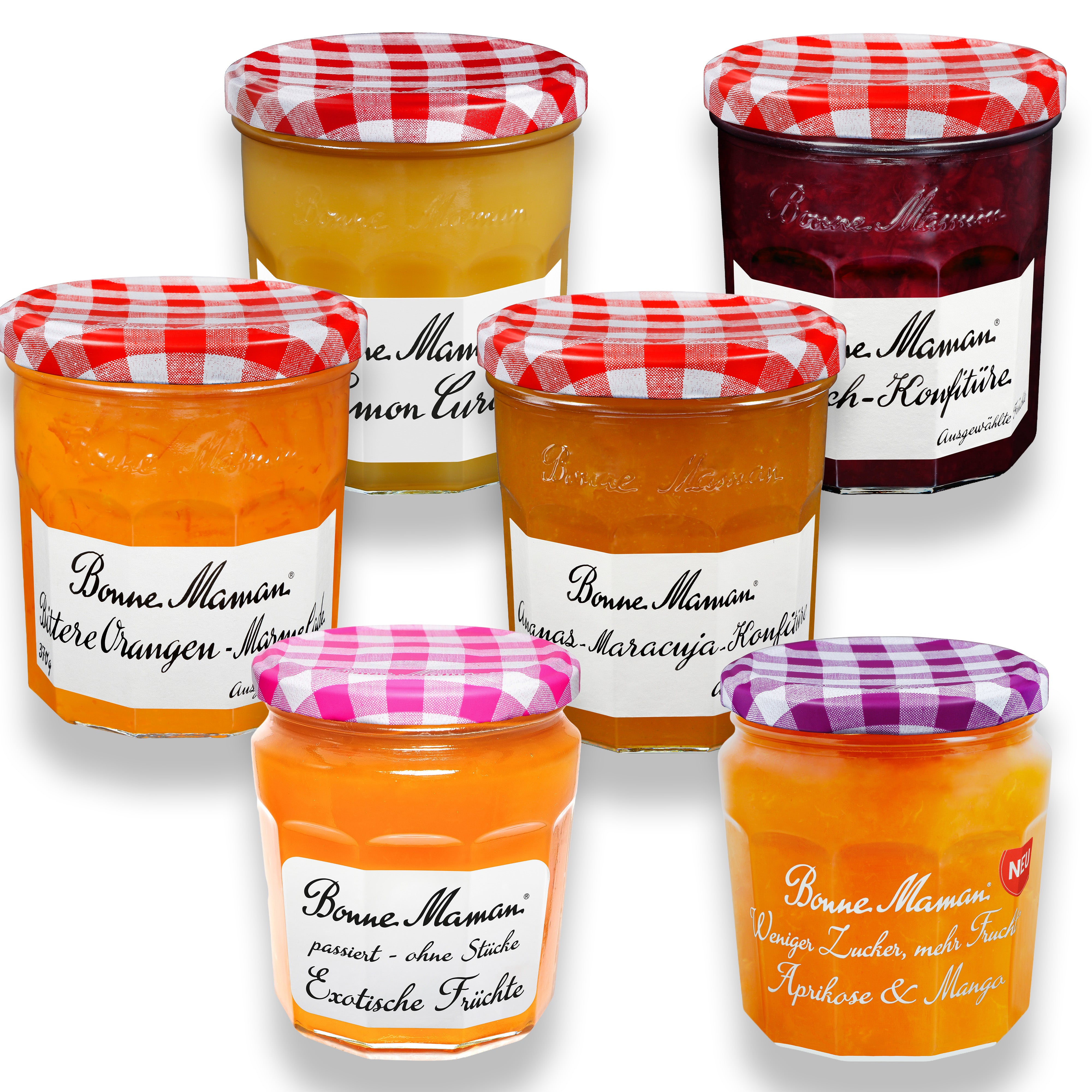 bonne-maman-summer-bundle-6-teilig-konfit-re-fruchtaufstrich-set image 1