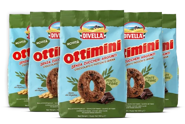 divella-ottimini-schokolade-und-haferflocken-ohne-zuckerzusatz-kekse image 1