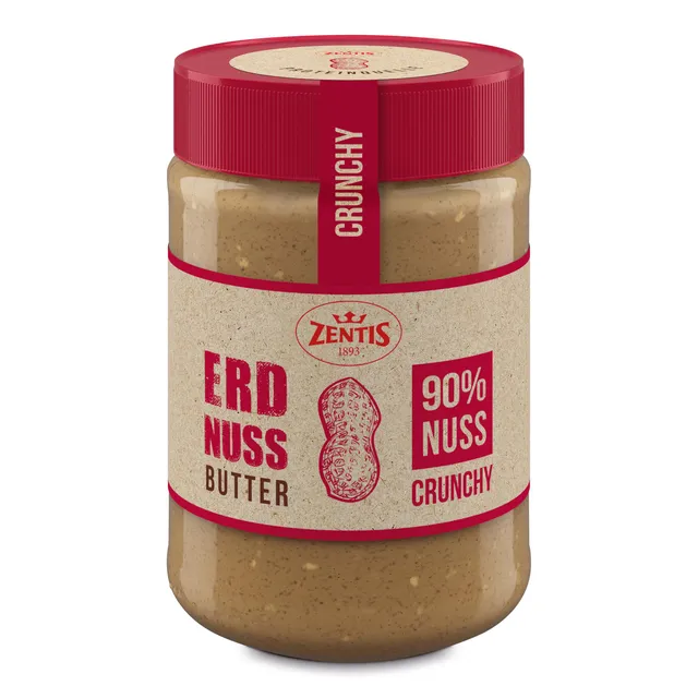 zentis-erdnussbutter-crunchy-90-erdn-sse-350g image 1