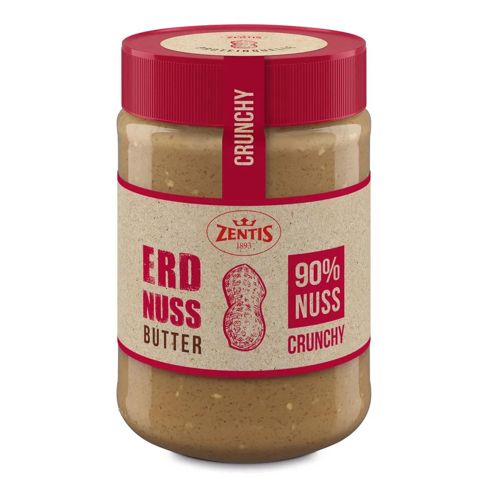 zentis-erdnussbutter-crunchy-90-erdn-sse-350g image 1