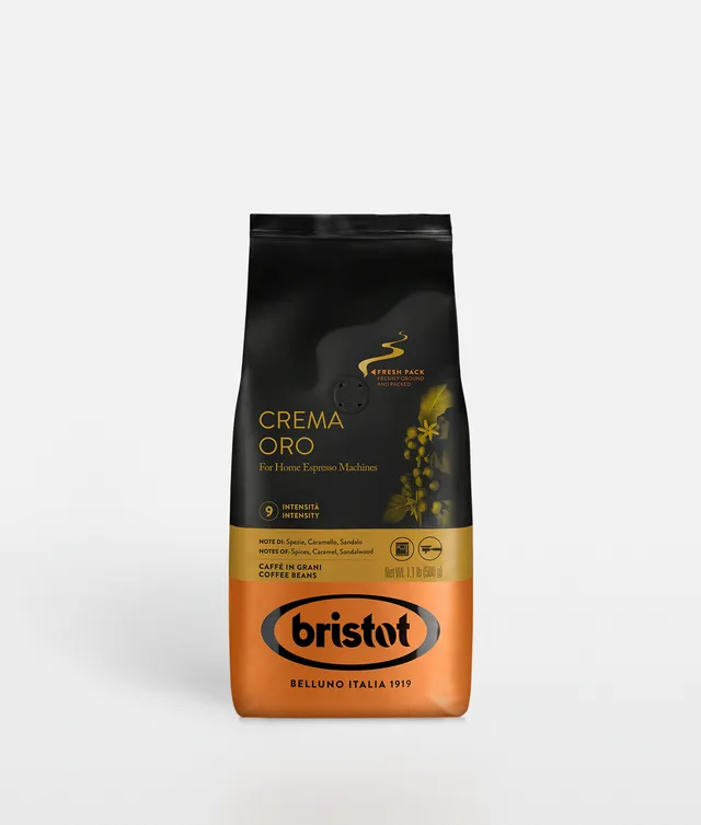 bristot-crema-oro-kaffeebohnen-ganze-bohne image 1