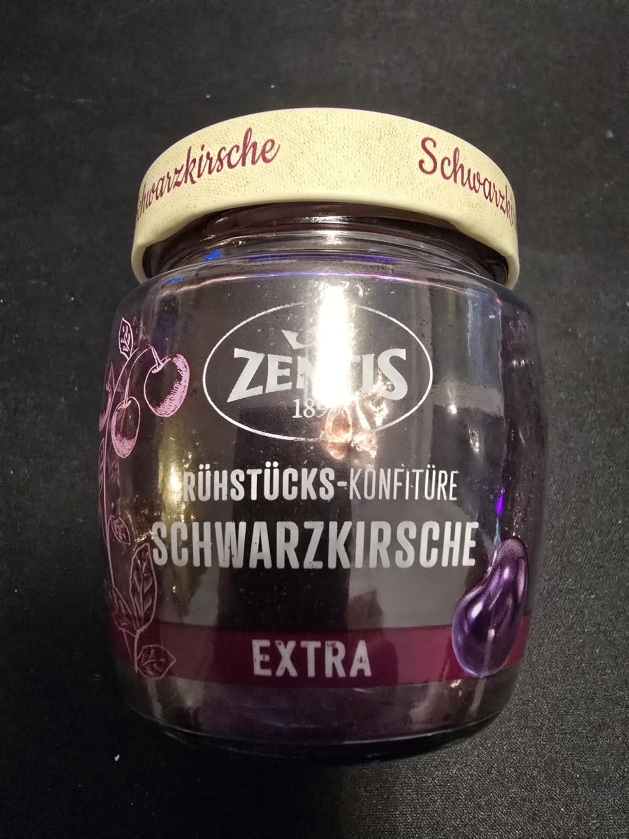 Geschmack gut, zu viel Gelee