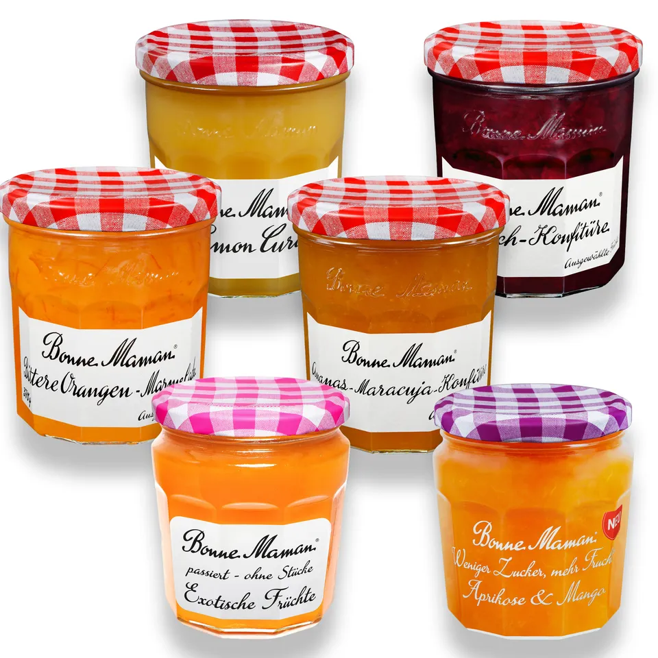 bonne-maman-summer-bundle-6-teilig-konfit-re-fruchtaufstrich-set image 1