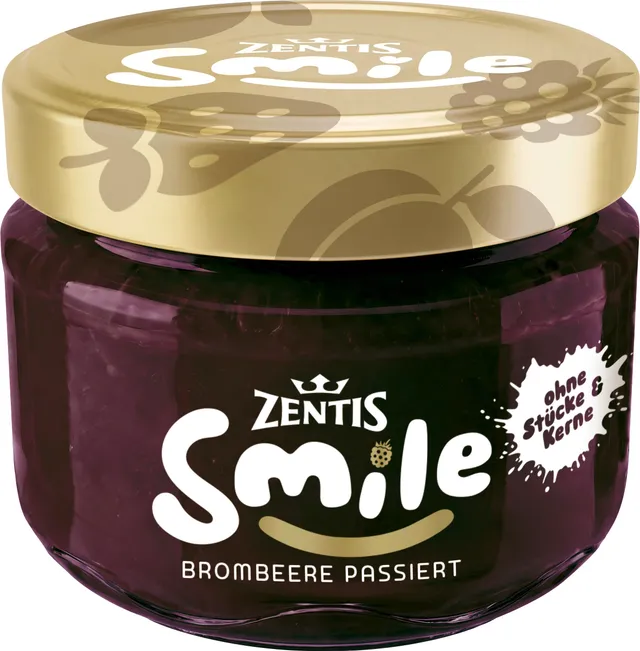 zentis-smile-fruchtaufstrich-brombeere-fein-passiert-230-g image 1
