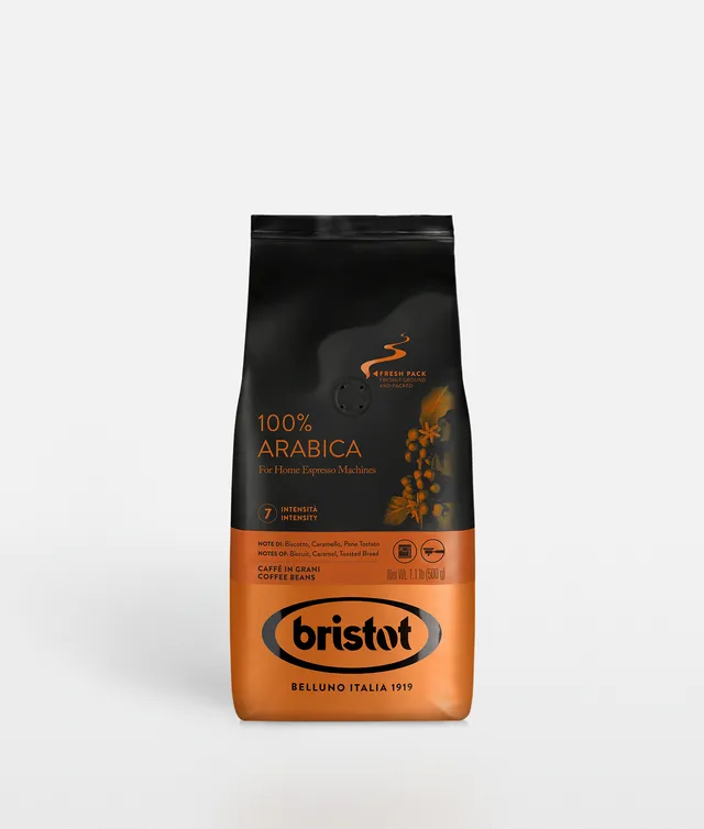 bristot-100-arabica-kaffeebohnen-ganze-bohne image 1