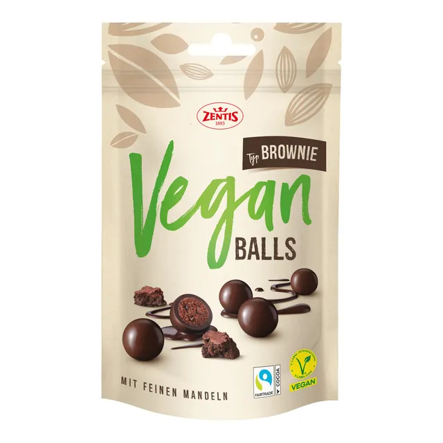 zentis-vegan-balls-typ-brownie-90-g-mandelkugeln-mit-kakaonibs image 1