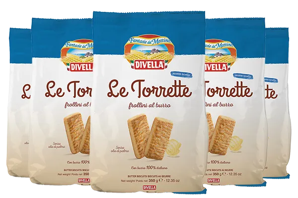 divella-biscotti-frollini-le-torrette-klassisches-buttergeb-ck image 1