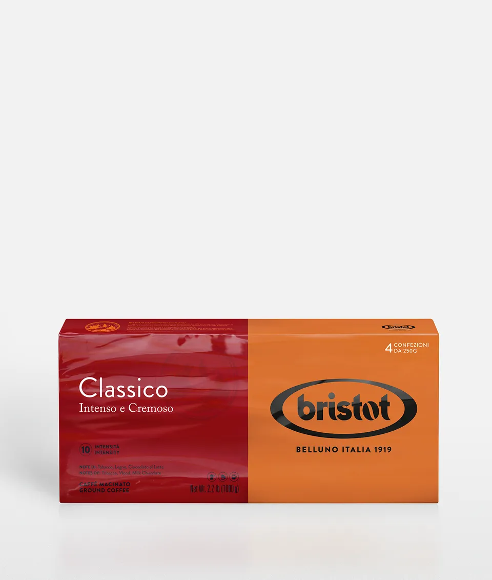 bristot-classico-caff-macinato-quadripack-4er-vorrat image 1