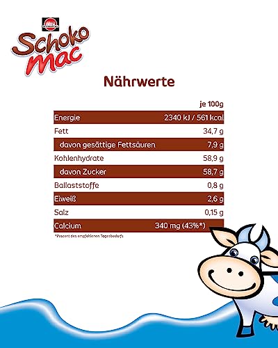 schwartau-schokomac-schoko-milch-aufstrich-400-g image 8
