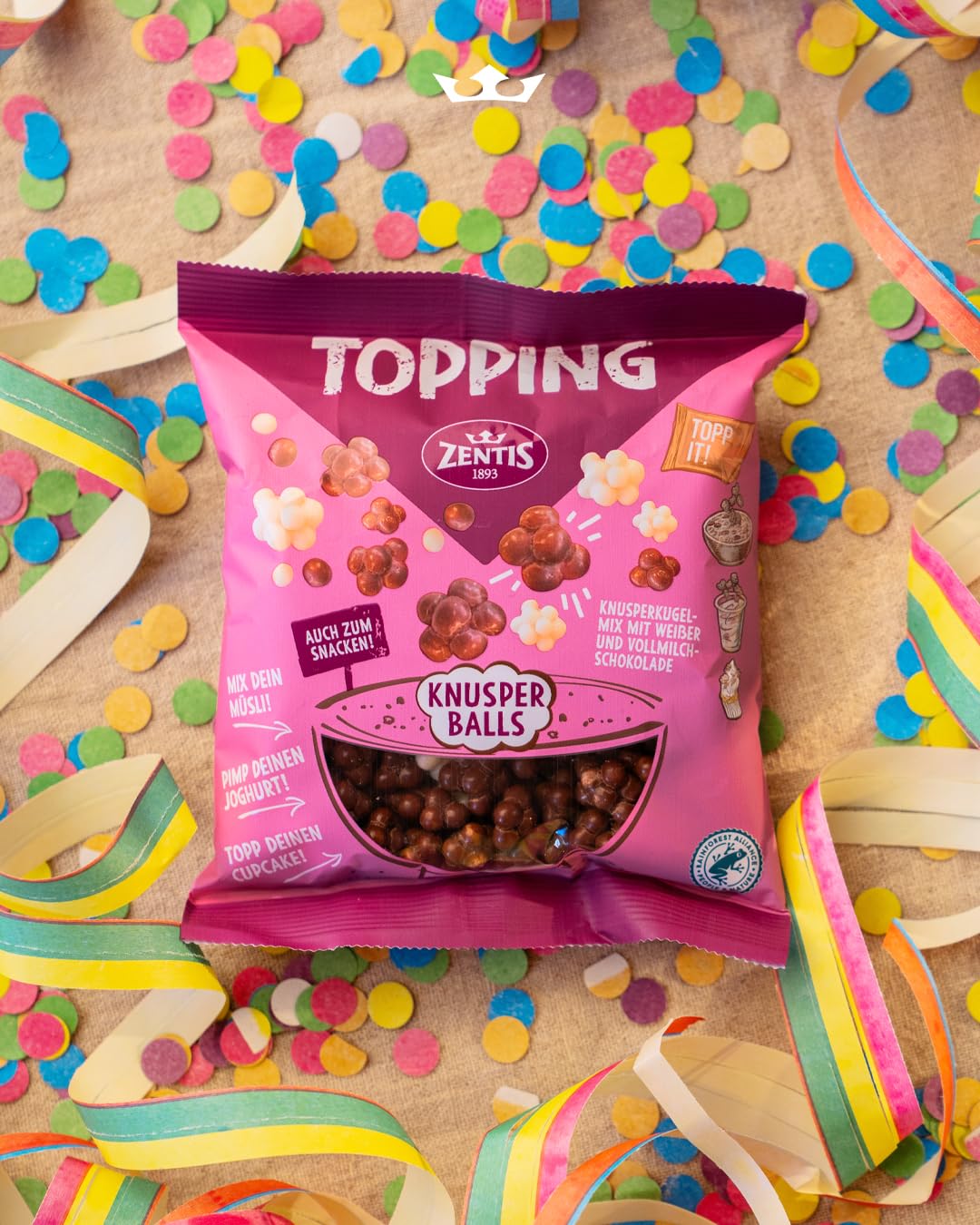 zentis-topping-knusper-balls-wei-e-vollmilchschokolade-100-g image 4
