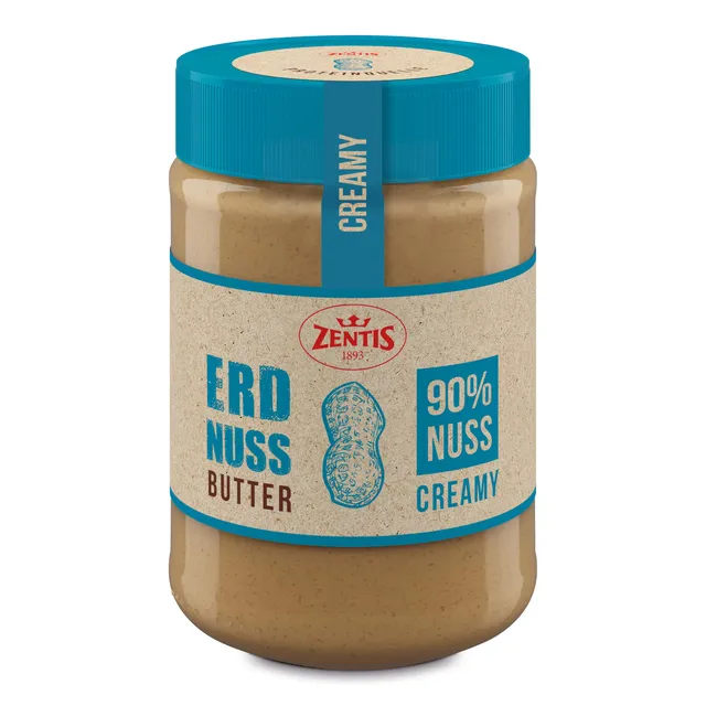 zentis-erdnussbutter-creamy-brotaufstrich-350g-90-erdn-sse image 1