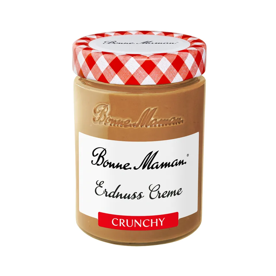 bonne-maman-erdnuss-creme-crunchy-325g image 1