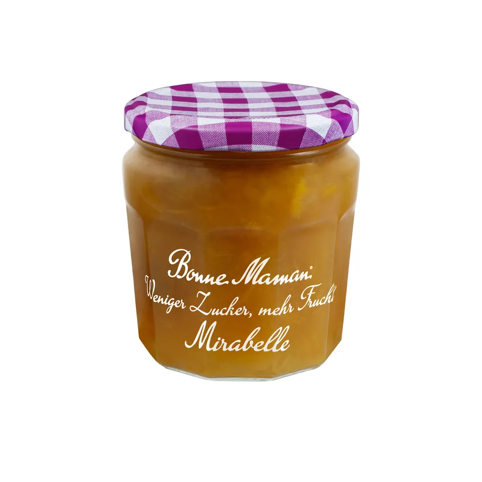 bonne-maman-mirabelle-weniger-zucker-mehr-frucht-335g image 1