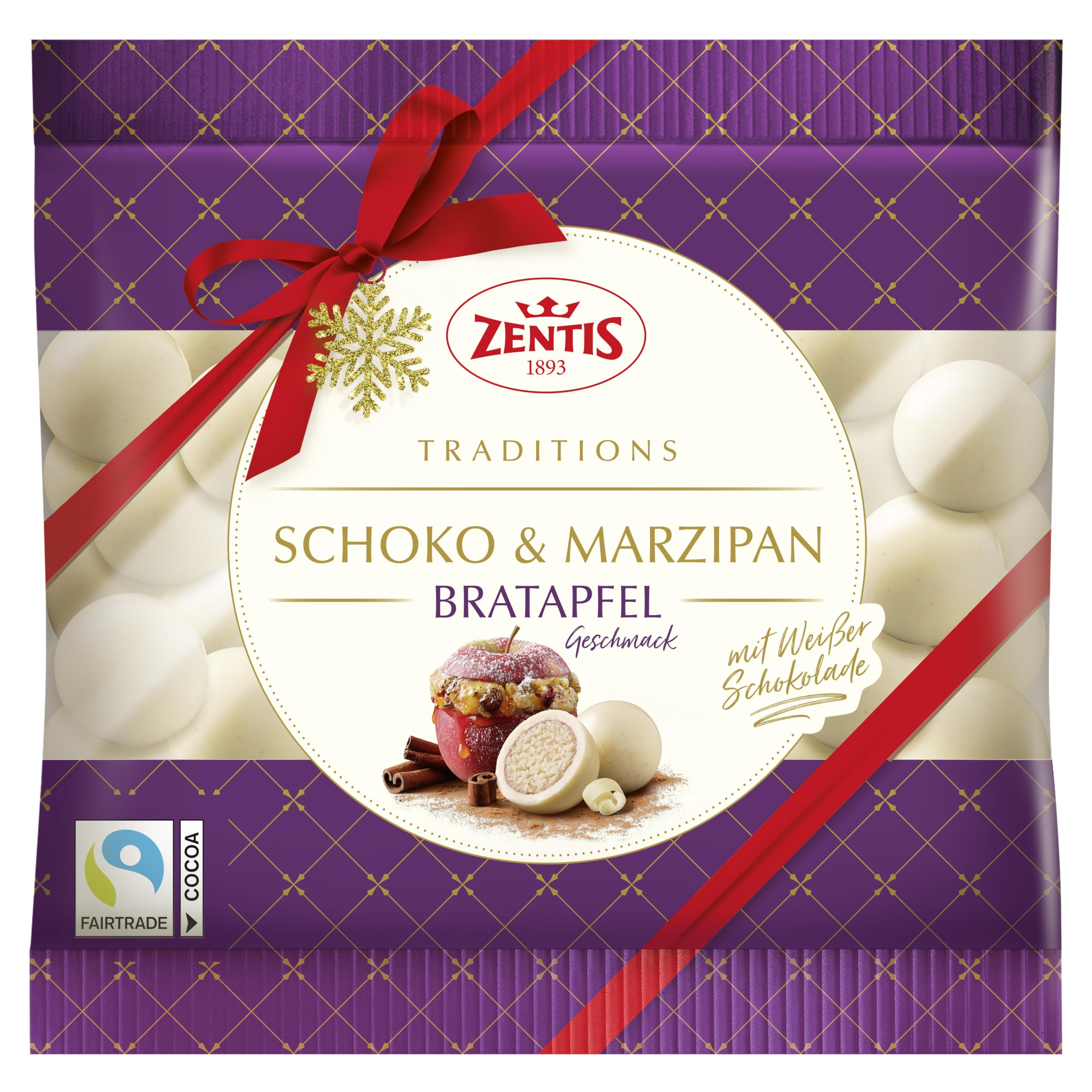 zentis-marzipan-kugeln-schokoliert-typ-bratapfel-100-g image 1