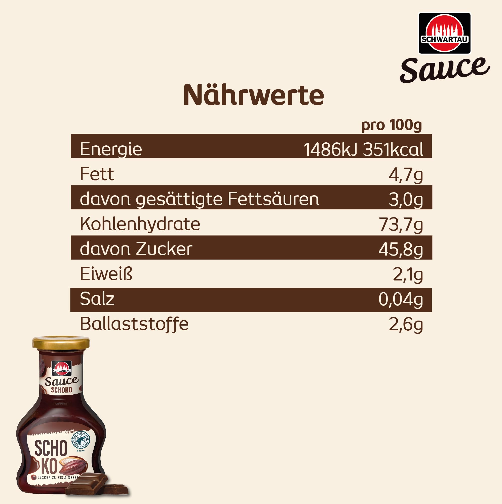 schwartau-dessert-sauce-schokolade-topping-250-ml image 2