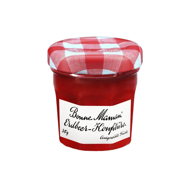 bonne-maman-erdbeer-konfit-re-15-x-30g-mini-gl-ser image 1