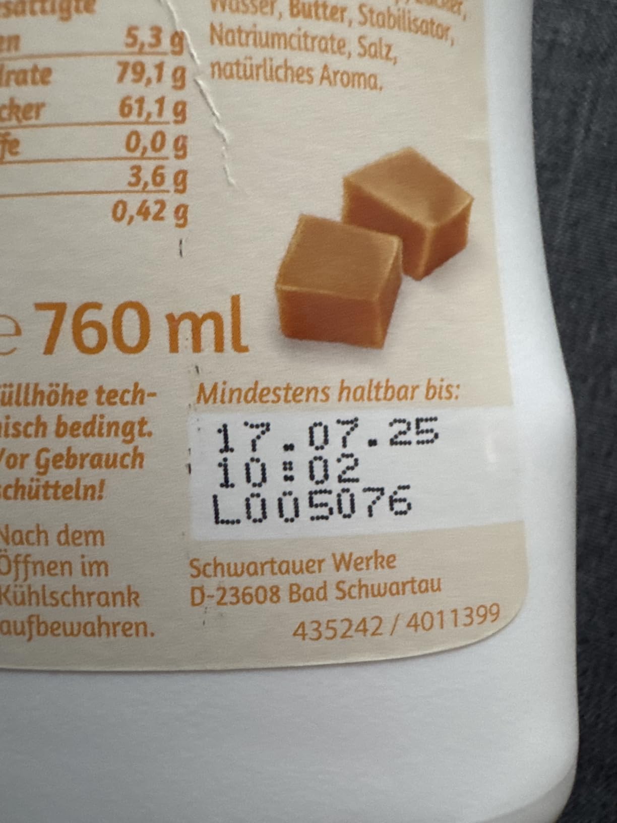 Riesige Flasche, super Geschmack