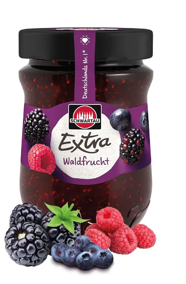 schwartau-extra-waldfrucht-konfit-re-340g-mit-fruchtst-ckchen image 1