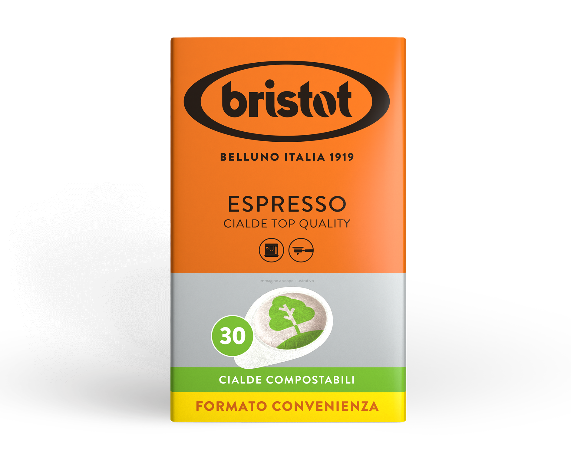 bristot-espresso-kaffeepads-cialde-portionsweise image 1