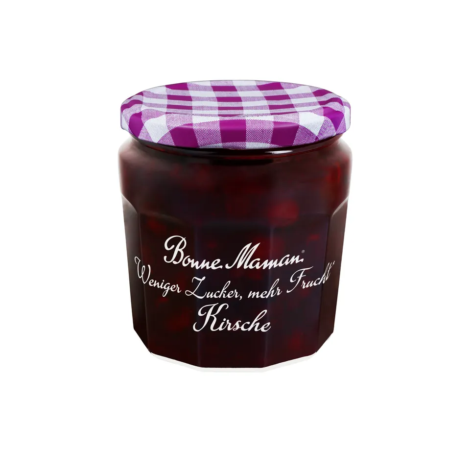 bonne-maman-kirsche-weniger-zucker-335g image 1